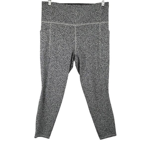 Athleta Ultimate Salutation Stash Pocket Textured 7/8 Tight Sz‎ L - Picture 4 of 10